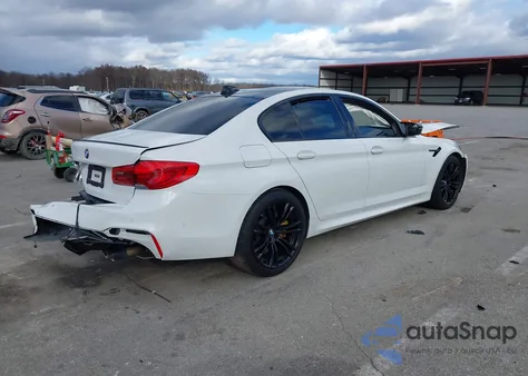 2020 BMW M5 Competition из США, поврежденный, VIN WBSJF0C06LCD98747